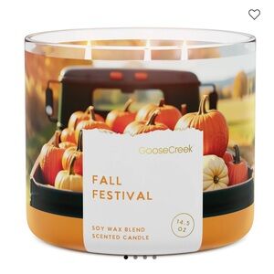 🍎 GC Fall Festival 3-Wick Candle NEW